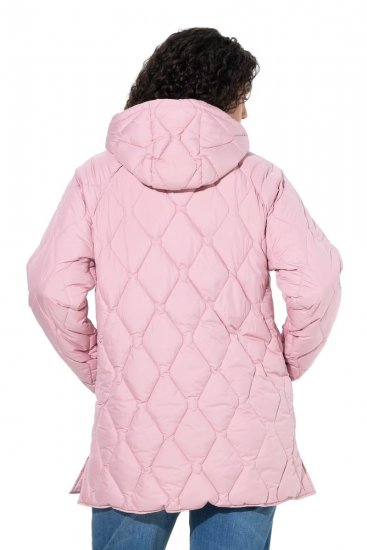 Ulla Popken 837208 Vattert jakke Gammelrosa - Jakker - Damejakker i store størrelser