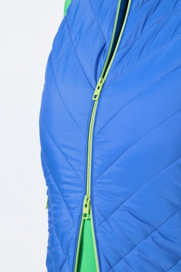 Ulla Popken 837409 Quiltet HYPRAR-vest Blå - Vester - 