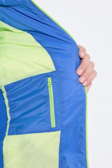 Ulla Popken 837409 Quiltet HYPRAR-vest Blå - Vester - 