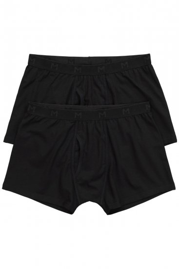 Men+ 678 Boxershorts bellyfit FLEXLASTIC® Svart 2-pakning - Undertøy & badetøy - Undertøy store størrelser 