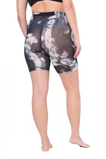 Ulla Popken 837679 Mønstrede antignagshorts Mørkeblå - Antignagshorts - 