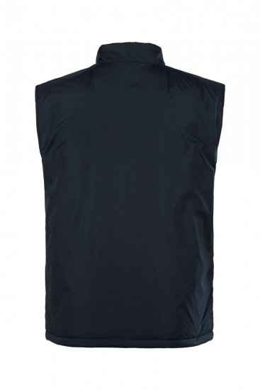 Boston Park 877 Vest med ståkrage og glidelås Mørkeblå - Jakker - Store jakker - 2XL-12XL