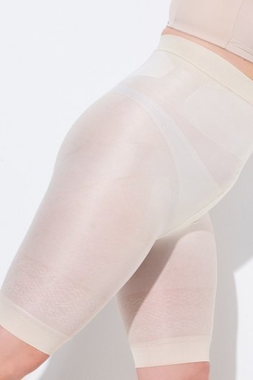 Ulla Popken 838209 Formende antignagshorts Benhvit - Antignagshorts - 