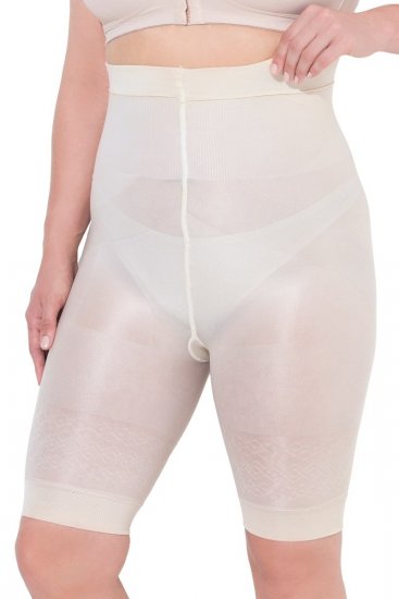 Ulla Popken 838209 Formende antignagshorts Benhvit - Antignagshorts - 