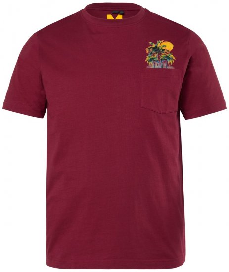 Men+ 219 T-skjorte Palmer Kobberbrun - T-skjorter - Store T-skjorter - 2XL-14XL