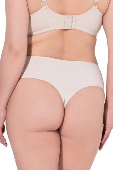Ulla Popken 838637 Stringtruser 3-pakning Beige - Truser - 