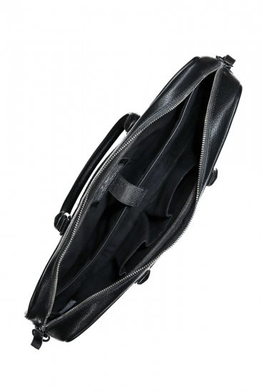 JP1880 838828 Laptopveske i skinn Svart - Vesker - 