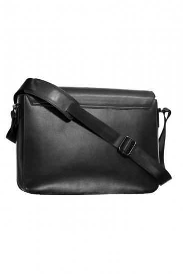 JP1880 838833 Messengerveske i skinn Svart - Vesker - 
