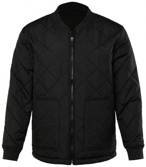 JP1880 838875 Vendbar collegejakke Svart - Jakker - Store jakker - 2XL-12XL