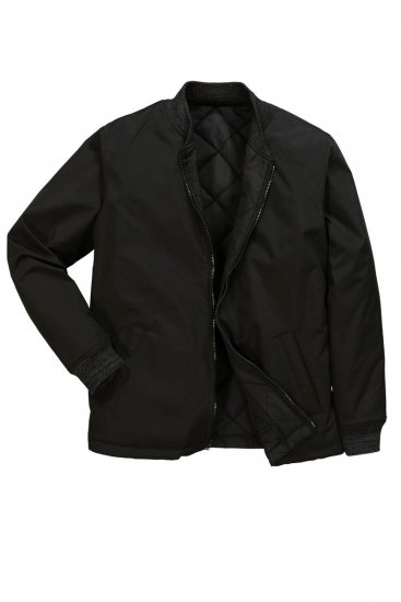 JP1880 838875 Vendbar collegejakke Svart - Jakker - Store jakker - 2XL-12XL