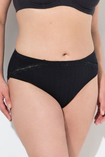 Ulla Popken 839167 Truser med blonder 4-pakning Flerfarget - Truser - 