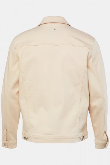 JP1880 839551 Jeansjakke i økologisk bomull Lysebeige - Jakker - Store jakker - 2XL-12XL