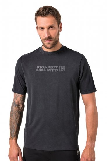 JAY-PI Flexnamic Vintage T-Shirt Black - T-skjorter - Store T-skjorter - 2XL-14XL