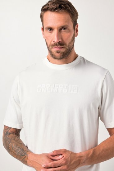 JAY-PI Flexnamic Vintage T-Shirt White - T-skjorter - Store T-skjorter - 2XL-14XL