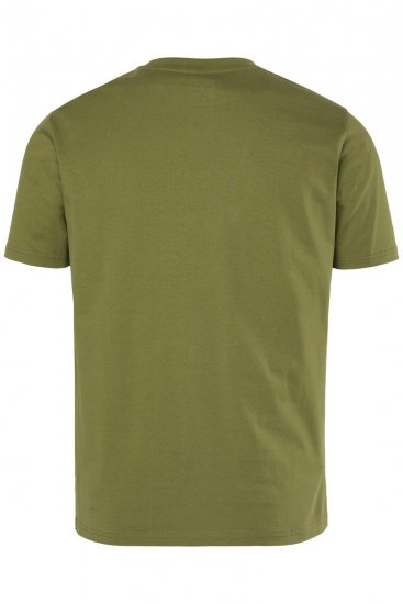 Men+ 682 T-skjorte Bølge Khakigrønn - T-skjorter - Store T-skjorter - 2XL-14XL