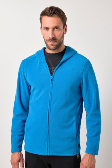 JAY-PI Ultralight Fleece Hoodie Blue - Sportsklær & turklær - Sportsklær till herre i store størrelser