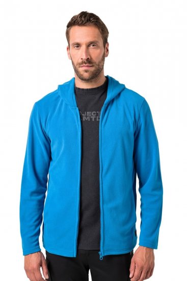 JAY-PI Ultralight Fleece Hoodie Blue - Sportsklær & turklær - Sportsklær till herre i store størrelser