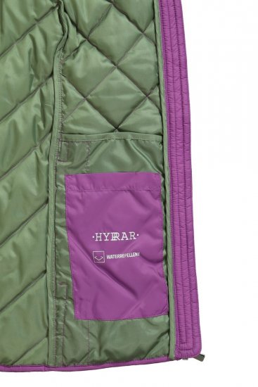 Ulla Popken 840047 Vannavstøtende quiltet vest Lilla - Vester - 