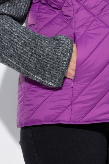 Ulla Popken 840047 Vannavstøtende quiltet vest Lilla - Vester - 