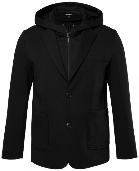 Men+ 205 Bilbao Flexlastic Jerseydressjakke Svart - Dresser og blazere - Dresser i store størrelser
