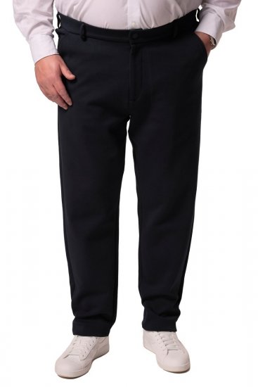 Men+ 207 Bilbao Flexlastic Jersey-chinos Mørkeblå - Dresser og blazere - Dresser i store størrelser