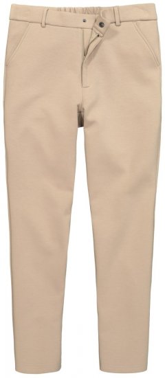 Men+ 207 Bilbao Flexlastic Jersey-chinos Sand - Dresser og blazere - Dresser i store størrelser