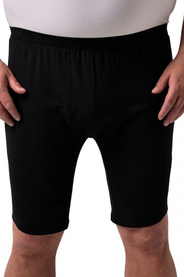 Men+ 439 Boxershorts med lange ben FLEXLASTIC® Svart - Undertøy & badetøy - Undertøy store størrelser 