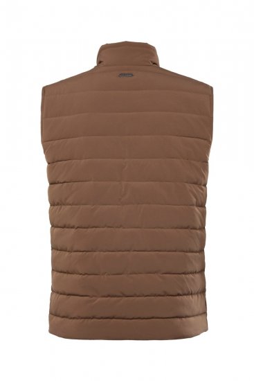 JP1880 840619 Lett vattert vest Gråbrun - Jakker - Store jakker - 2XL-12XL
