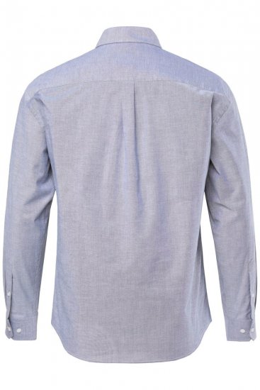 JP1880 Oxford Shirt Long Sleeve Denim Blue - Skjorter - Store skjorter - 2XL-8XL