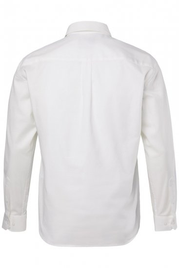 JP1880 Oxford Shirt Flexnamic Long Sleeve Snow White - Skjorter - Store skjorter - 2XL-8XL