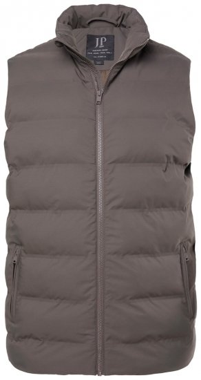 JP1880 841361 Laserquiltet vest Mokkabrun - Jakker - Store jakker - 2XL-12XL