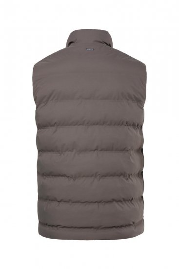 JP1880 841361 Laserquiltet vest Mokkabrun - Jakker - Store jakker - 2XL-12XL