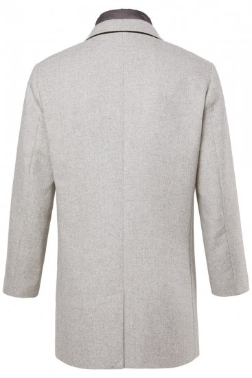 JP1880 841583 Ullfrakk med avtakbart fôr Grå - Jakker - Store jakker - 2XL-12XL