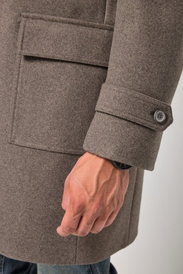 JP1880 Coat Flexnamic Quilted Insert Grey TALL - TALL jakker - TALL jakker med ekstra lengde