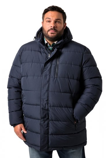 Men+ 426 Parkas med hette Mørkeblå - Jakker - Store jakker - 2XL-12XL