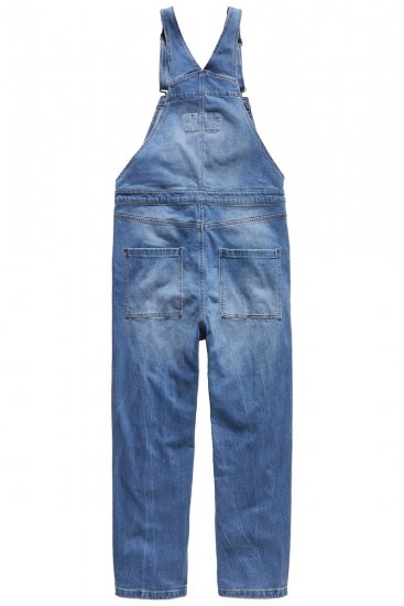 JP1880 842648 Snekkerbukse i dongeri med vid passform Denimblå - Jeans og bukser - Store Bukser og Store Jeans