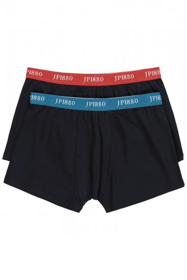 JP1880 FLEXNAMIC OEKO-TEX Boxer Shorts 2-Pack Black - Undertøy & badetøy - Undertøy store størrelser 