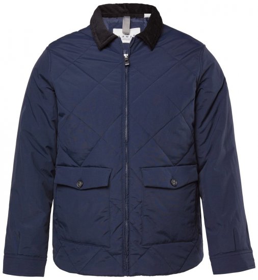 JP1880 842790 Quiltet bomberjakke i resirkulert materiale Mørkeblå - Jakker - Store jakker - 2XL-12XL