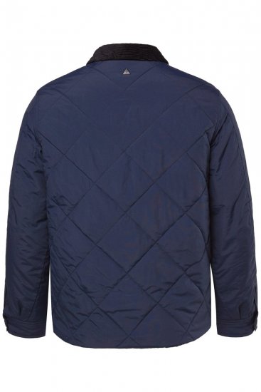 JP1880 842790 Quiltet bomberjakke i resirkulert materiale Mørkeblå - Jakker - Store jakker - 2XL-12XL