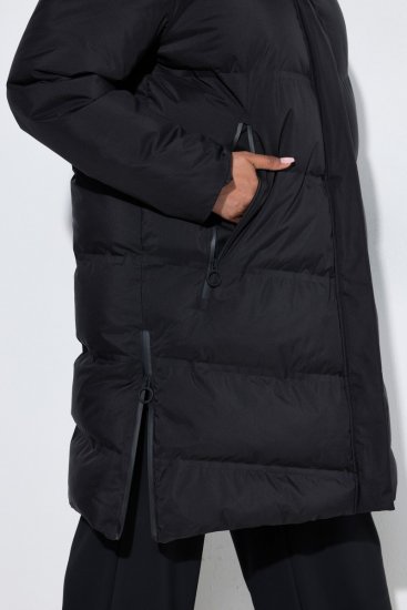 Ulla Popken SYMPATEX Triple Function Coat Black - Frakker - Kåper i store størrelser