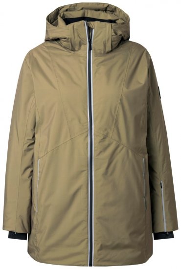 Ulla Popken 844034 Funksjonsjakke Khaki - Jakker - Damejakker i store størrelser
