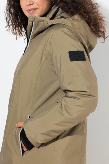 Ulla Popken 844034 Funksjonsjakke Khaki - Jakker - Damejakker i store størrelser