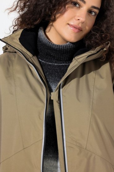 Ulla Popken 844034 Funksjonsjakke Khaki - Jakker - Damejakker i store størrelser