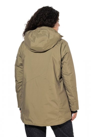 Ulla Popken 844034 Funksjonsjakke Khaki - Jakker - Damejakker i store størrelser
