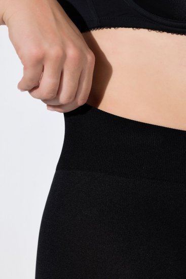 Ulla Popken 844563 Strømpeleggings Svart - Strømpebukser & sokker - 