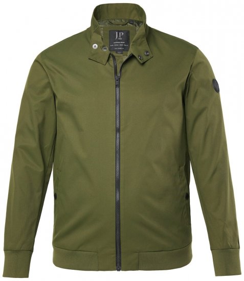 JP1880 844652 Bomberjakke med trykknapper Khaki - Jakker - Store jakker - 2XL-12XL