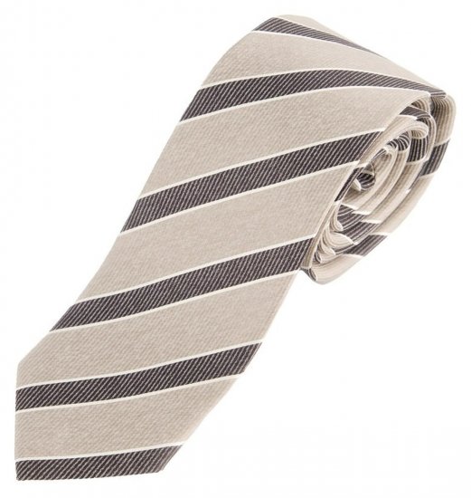 JP1880 Silk Tie Extra Long with Stripes - Slips og sløyfer - 
