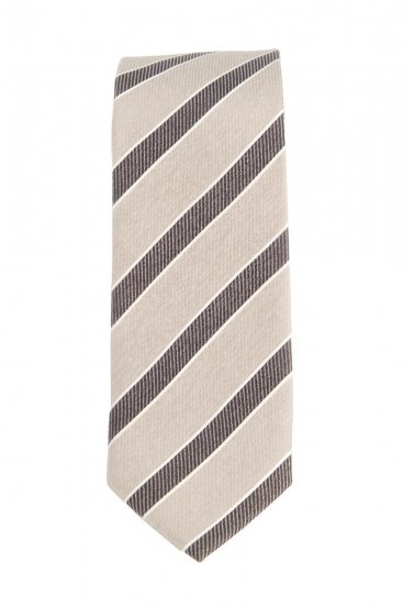 JP1880 Silk Tie Extra Long with Stripes - Slips og sløyfer - 