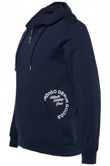 Men+ 957 Hettejakke Mørkeblå - Gensere og hettegensere - Store hettegensere - 2XL-14XL