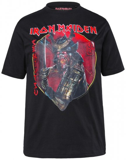 JP1880 845106 Iron Maiden Senjutsu T-skjorte Svart - Band T-skjorter - Band-t-skjorter i store størrelser